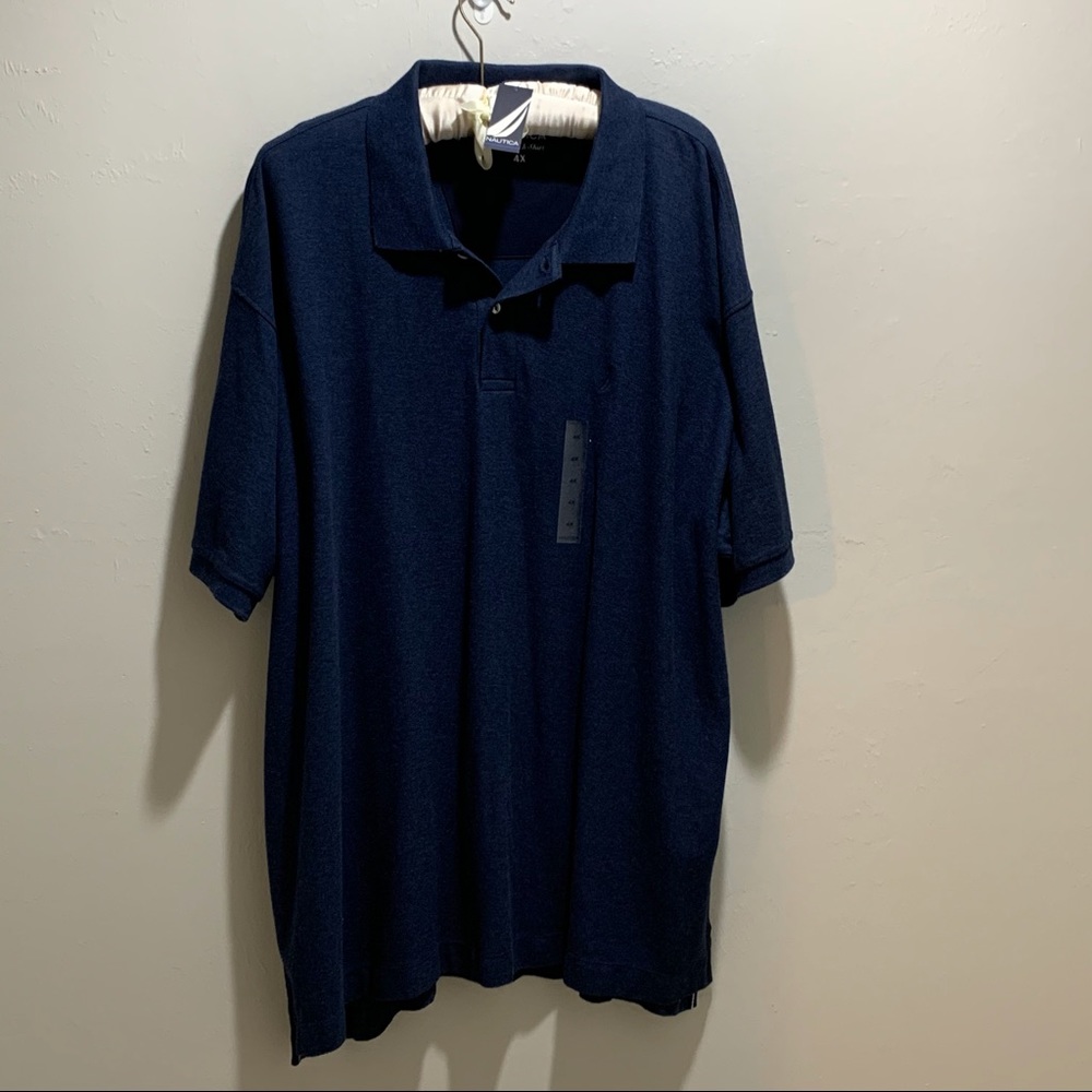 NWT Men's Nautica Short Sleeve True Deck Polo 4X